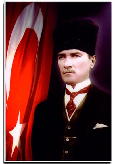 Atatürk Portre 400X600CM Raşel Kumaş Dijital Baskı Bayrak