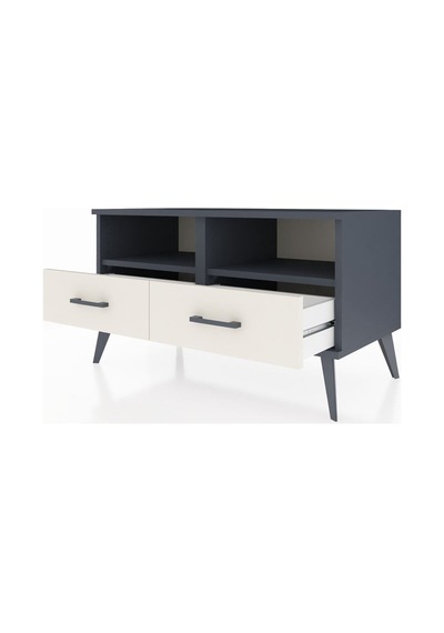 Hyperion Şifonyer 2 Raflı 2 Çekmeceli 88x44x48 Antrasit-antrasit/aytaşı Antrasit/aytaşı Hyperion Şifonyer 2 Raflı 2 Çekmeceli 88x44x48 Antrasit-antrasit/aytaşı Antrasit/aytaşı