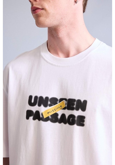 Defacto Boxy Fıt Baskılı Kısa Kollu Tişört H6263ax26smwt34 Beyaz-wt34