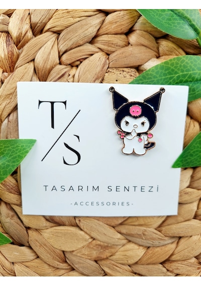 Rozet Metal Broş Yaka Okul Çantası Kıyafet Şapka Takı Aksesuar Ku Çok Renkli