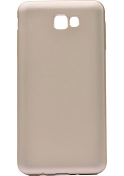 Samsung Galaxy Uyumlu A7 2017 Kılıf Esnek Yapılı İnce Slim Silikon Kapak Ryc/premier Gold