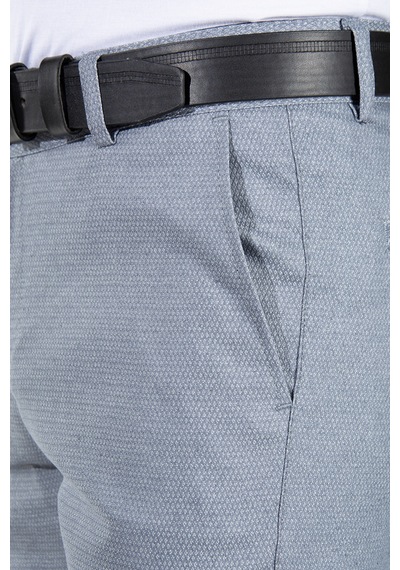 Terapi Men Kül Gri Slim Fit Pamuklu İtalyan Kesim Pantolon Kül Gri