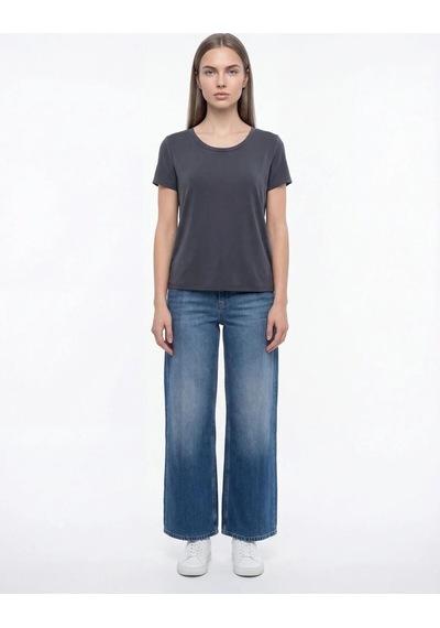 Kadın T-shirt Lf2040480 Gri