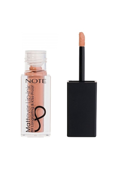Note Cosmetique Mattever Lip-Ink Mat ve Kalıcı Likit Ruj 01 First Love Beige - Nude