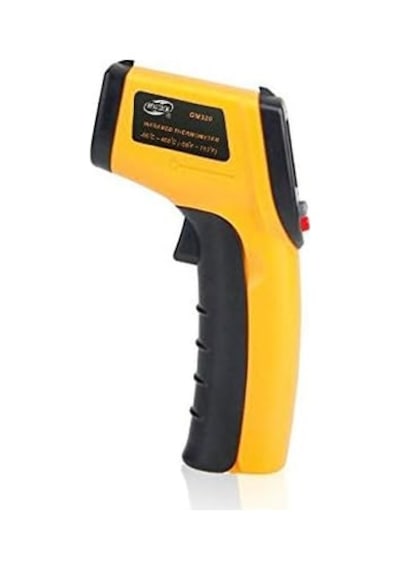 Benetech Gm320 Kızılötesi Lazer Termometre, Siyah