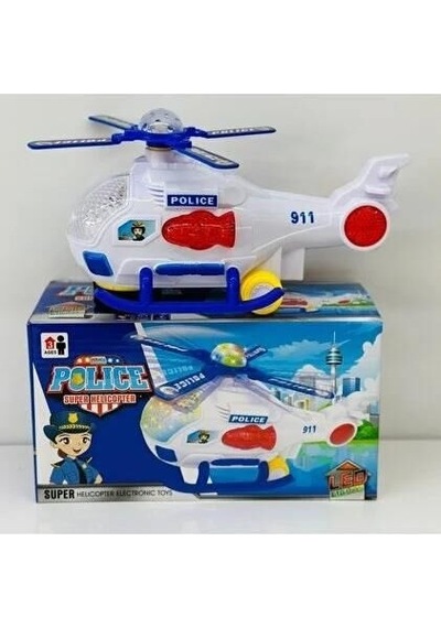 777-27 Pilli Sesli Işıklı Helikopter - Dln