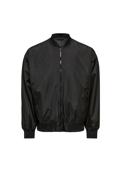 Only & Sons Onsgavın Bomber Jacket Ot Siyah Erkek Ceket Siyah-102263557
