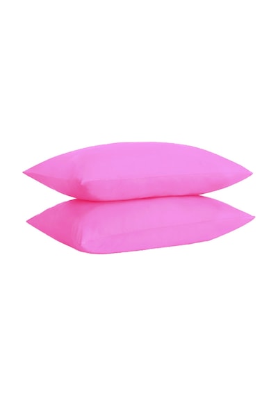 Lionas Pamuklu Yastık Kılıfı - Pembe - 2'li Set 50x70 - Pembe