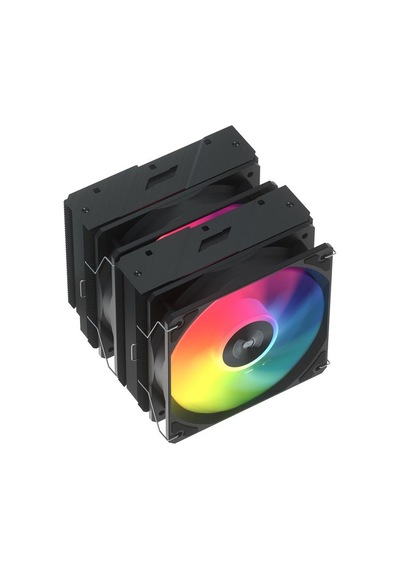 Fsp Mp7-ba 2x120mm Argb Fanlı Lga1700/1851/am5 Siyah İşlemci Soğutucu