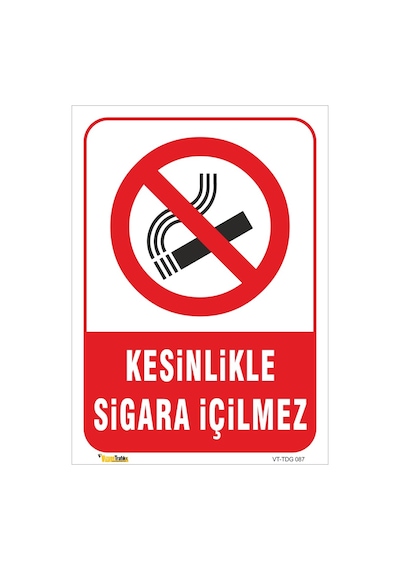 Kesinlikle Sigara Içilmez - Isg Levhası