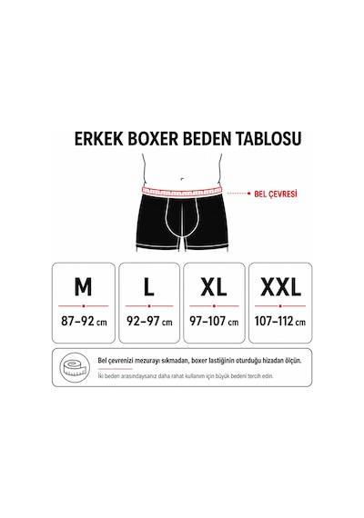 Carnaval Socks Carnaval Wild Orbit Erkek Boxer 3'lü Set Çoklu