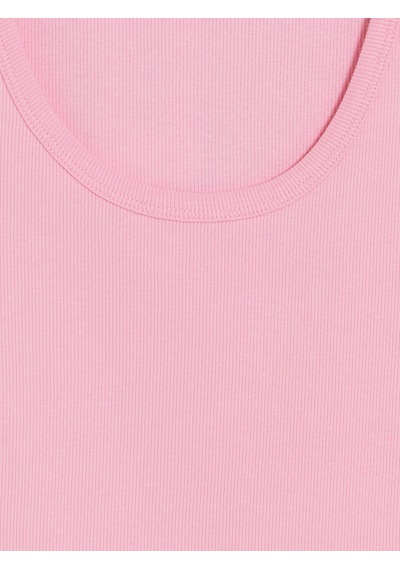 Lcw Everyday Pembe U Yaka Kadın Fitilli Atlet