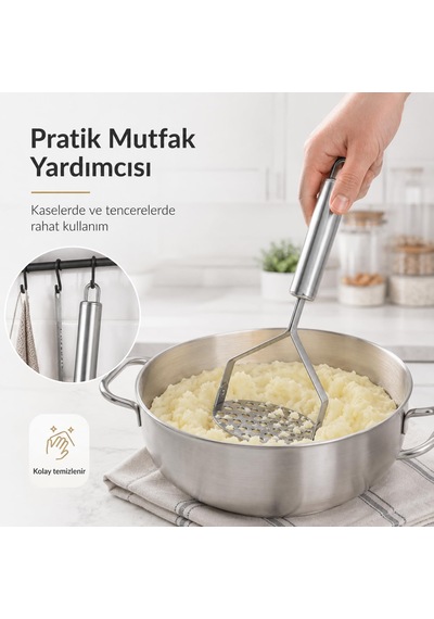 Mutfak Seti Patates Ezici Çok Renkli