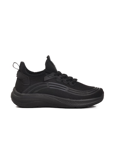 Walkway Onega Siyah-siyah Fileli Unisex Spor Ayakkabı 001