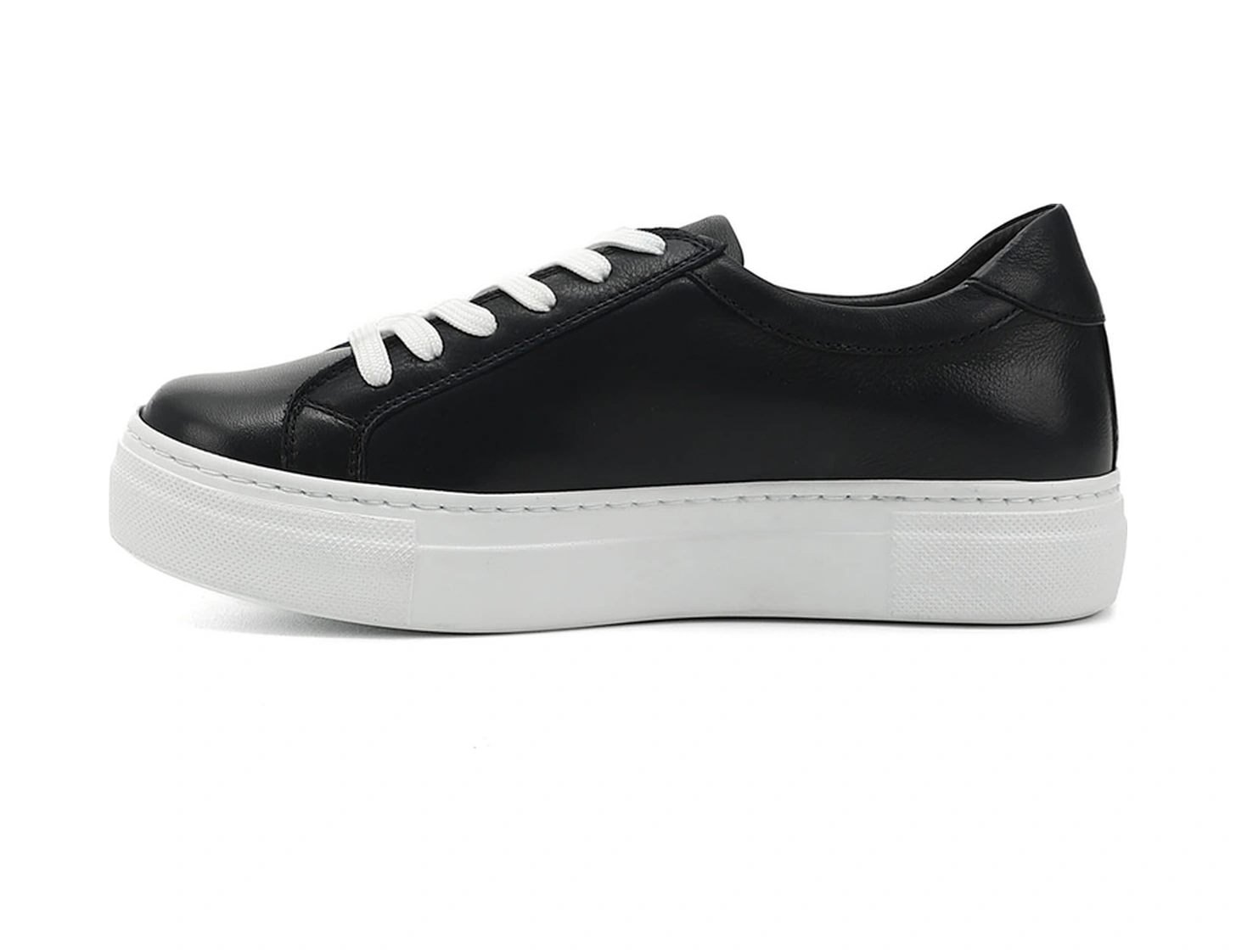Gönderi(R) Gönderi R Kadın Lacivert Antik Bağcıklı Dolgu Taban Hakiki Deri Sneaker Gdza13424240 Lacivert