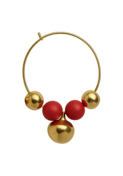 12 Adet Dekoratif Gold Mini Çanlı Yılbaşı Kadeh Süsü 3 Cm - Yılbaşı Kadeh Bileziği