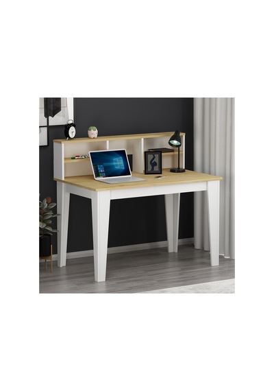Liora Plus Beyaz Safirmeşe Çalışma Masası