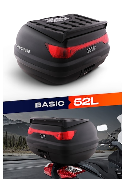 Wogen Wg52 Basic Arka Çanta 52 Litre Siyah