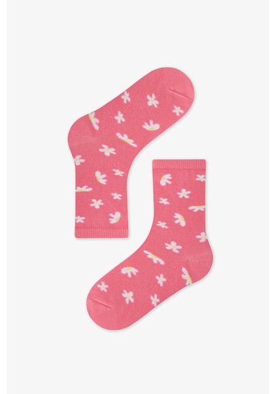 Penti Pembe Kız Çocuk Sleepy Fairy 2'li Soket Çorap