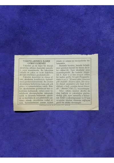 17 Mart 2002 Takvim Yaprağı - Nostalji Koleksiyonluk Takvim Yaprağı