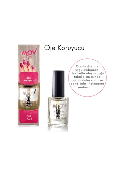 Mov Oje Koruyucu Top Coat 12 Ml