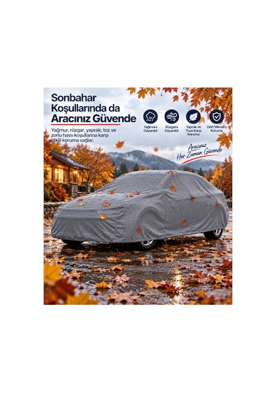 Citroen Berlingo Uyumlu Araba Brandası Su Geçirmez 4 Mevsim Koruma 1996-2002