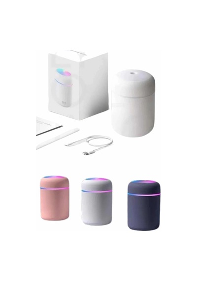 Hubrendy Tekno Rgb Işıklı Ulrasonik Ledli Hava Nemlendirici Buhar Makinesi Buhardanlık