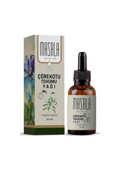 Çörekotu Yağı 50 Ml. Soğuk Pres Black Cumin Seed Carrier Oil 0.3 ML