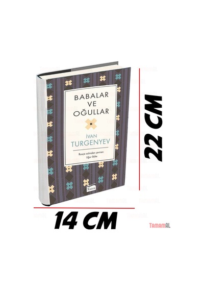 Babalar ve Oğullar Lüx Bez Ciltli Sert Kapak Dünya Klasikleri