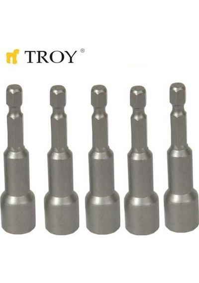 Troy 22291 Bits Uç Girişli Lokma Seti (8x65mm)