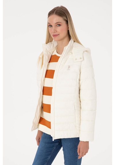 U.s. Polo Assn. Arancıa25k Ekru Kadın Mont 2228777 Ekru