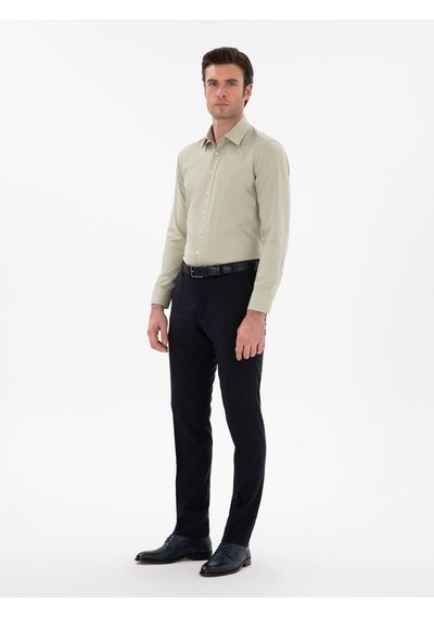 Cacharel Lacivert Slim Fit Kumaş Pantolon