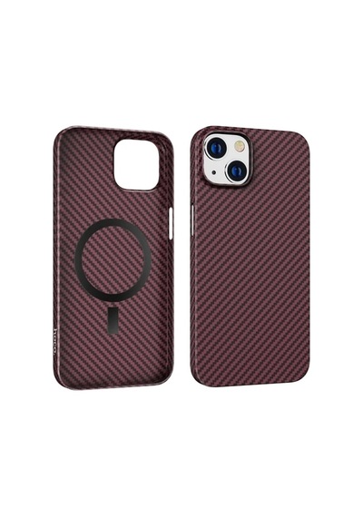 Hoco iPhone Uyumlu 14 6.1 Kılıf Manyetik Magsafeli Darbe Emici Telefon Kılıfı- 5775 Mh-hs7912-7679