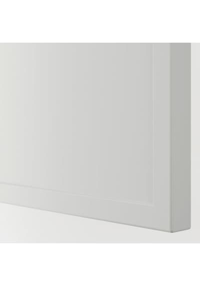Ikea Aspudden Kapak, Dekoratif Açık Gri, 40x100 Cm