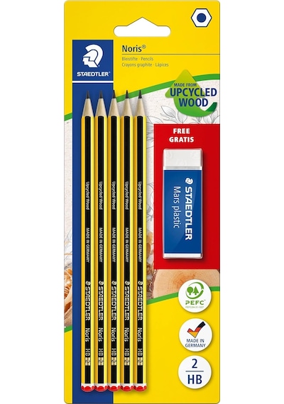 120 A Sbkd Noris Kurşun Kalem Set 5 X Noris Kalem 1 X Silgi 1 X Kalemtraş 103 Ivory