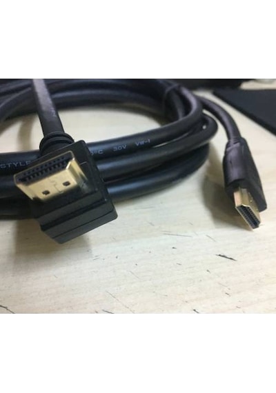 3 Metre Hdmi L Kablo 90 Derece Hdmi Dirsek Hdmi Kaliteli