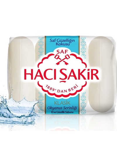 Hacı Şakir El Sabunu Okyanus Serinliği 4x70 Gr. - Paket