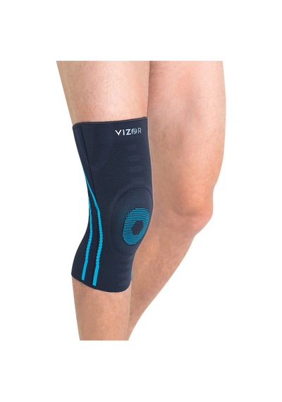 Vizor Code : 703 Örme Patella Ve Ligament Destekli Dizlik Siyah