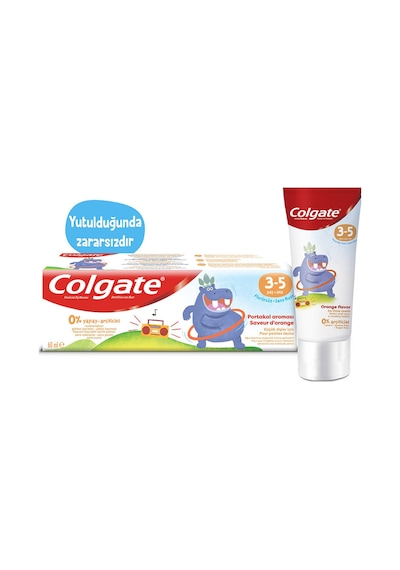 Colgate Diş Macunu Çocuk Florürsüz 3-5 Yaş 60 Ml