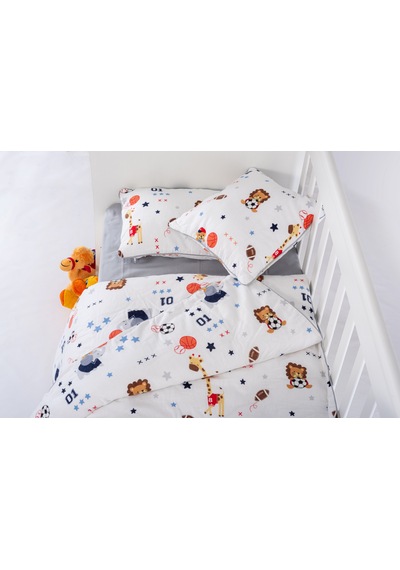 Patalena Home Pamuk 7 Parça Bebek Nevresim Takımı