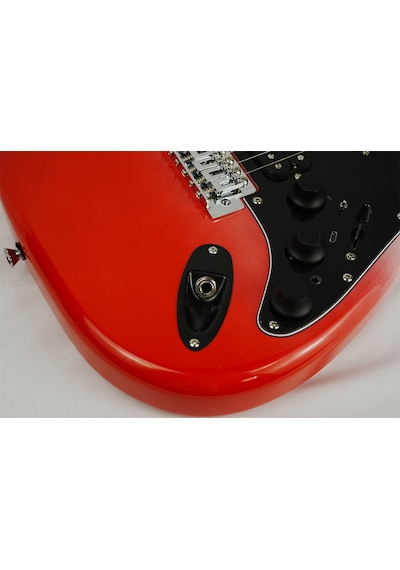 Smıger L-g2 İ6 Wkr Strat Tipi Dahili Efektli Elektro Gitar Whıte Red