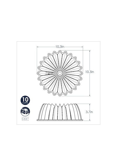 Nordicware Brillance Bundt Kek Kalıbı