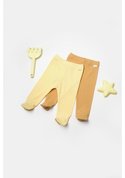 BabyCosy Organik 2 Li Patikli Pantolon Csyb9028 001