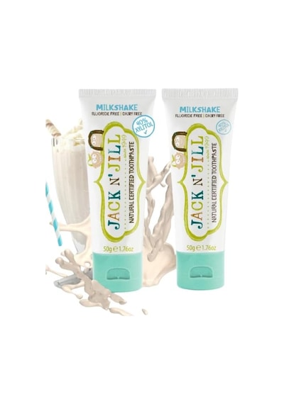 N Jill Doğal Sertifikalı Diş Macunu - Milkshake Aromalı 2 Adet X 50g