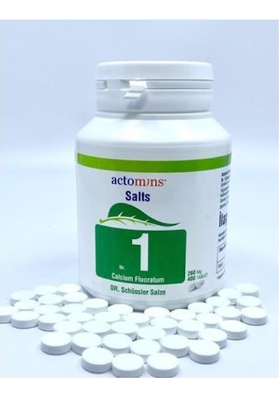 Schüssler Tuzları No1 Calciumfluoratum - 400 Tablet- 12-2026