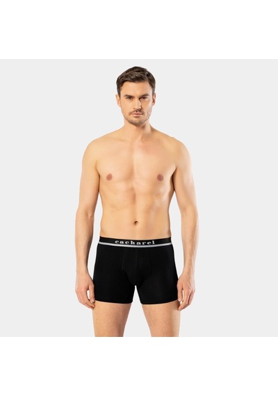 Cacharel Erkek Likralı Boxer 1315/siyah Siyah