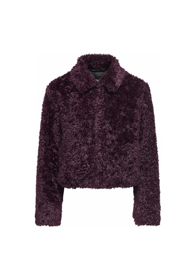Only Kadin Mor Onlginny Short Teddy Jacket Otw Ceket 15352795-mauvewine Mauve Wine