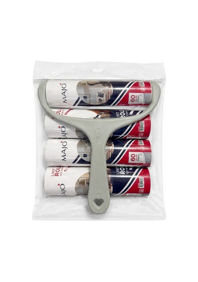 Majo Tüy Rulosu 16 Cm 4 Lü Set 4x60 Yaprak Yapışkanlı Tüy Toplayıcı