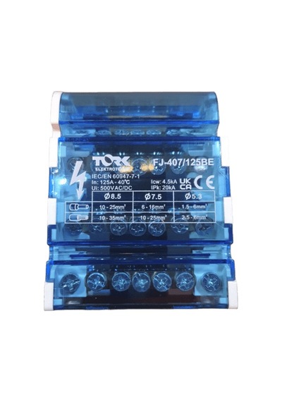 Tork 7 Delik 4 Kutup Dağıtıcı Ünite 125a Fj-407/125be