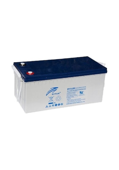 Ritar 12 Volt 200 Amper Deep Cycle Jel Akü